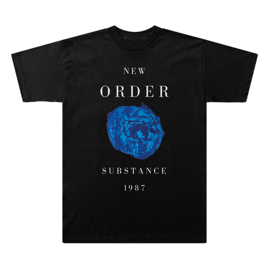 Substance '87 Black T-Shirt | New Order Official Store